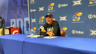 Lance Leipold provides team updates, previews TCU
